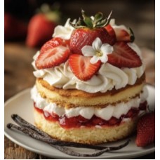 Ароматична олія Strawberry Shortcake – клубнічний десерт для мила та свічок