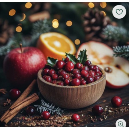 Ароматическое масло Country Christmas от Nature's Garden Crafts – флакон и упаковка
