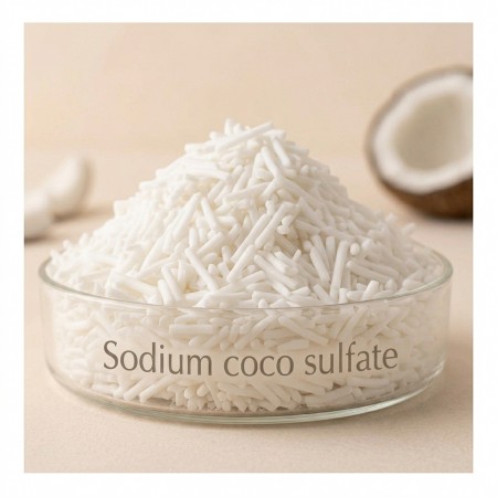 Sodium Coco-Sulfate SCS аніонний ПАР гранули білий порошок