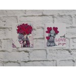 Бірка декоративна з Тедді With love for you