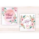 Декоративная бирка With Love, 4,5 см на 5 см Декоративная бирка With Love, 4,5 см на 5 см