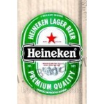 Наклейка для мила Пиво Heineken, 5 етикеток на аркуші Наклейка для мила Пиво Heineken, 5 етикеток на аркуші