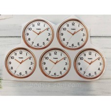 Наклейка Цыферблат Timex білий розмір 4,6 см