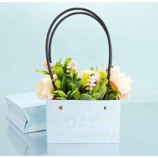 Флористична сумочка Happy Day з ручкою 16 см на 10 см на 7 см