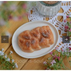 Пластиковая форма для мыла Булка косичка