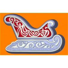 Пластиковая форма 524 - Сани