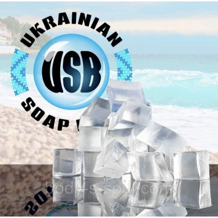 USB Морська сіль прозора мильна основа прозора мильна основа USB морська сіль для миловаріння