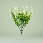 Куст лаванды, цвет белый, 40 см